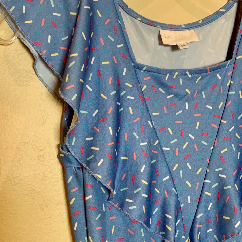 Girls Sprinkles dress-size 12 - Picture 4 of 7